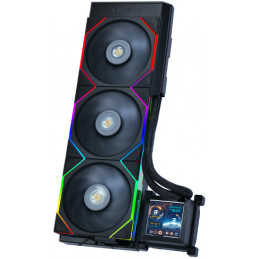 Lian Li HydroShift LCD 360S Tietokonekotelo All-in-one-nesteenjäähdytin 12 cm musta