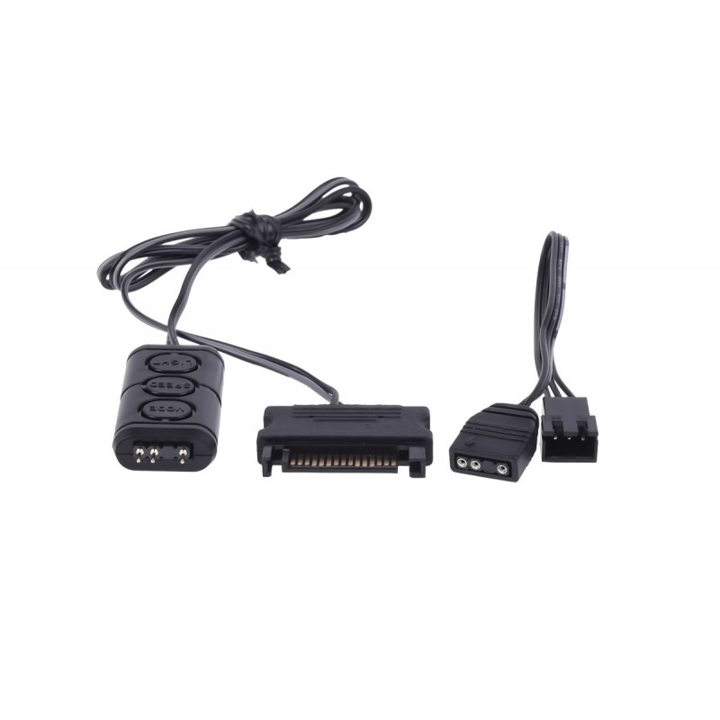 Alphacool Aurora Eiscontrol musta