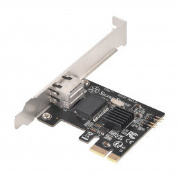 Silverstone ECL01 liitäntäkortti -sovitin Sisäinen RJ-45