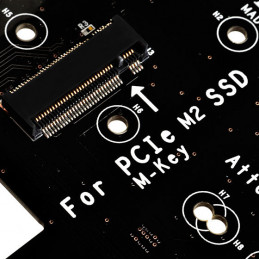 Silverstone ECM20 liitäntäkortti -sovitin Sisäinen PCIe, SATA