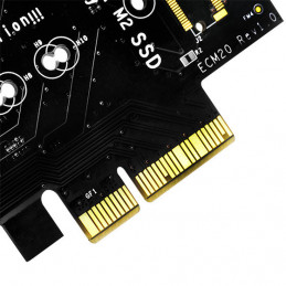 Silverstone ECM20 liitäntäkortti -sovitin Sisäinen PCIe, SATA