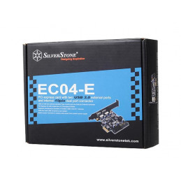 Silverstone EC04-E liitäntäkortti -sovitin Sisäinen USB 3.2 Gen 1 (3.1 Gen 1)
