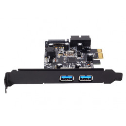 Silverstone EC04-E liitäntäkortti -sovitin Sisäinen USB 3.2 Gen 1 (3.1 Gen 1)