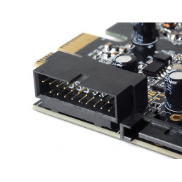 Silverstone EC04-E liitäntäkortti -sovitin Sisäinen USB 3.2 Gen 1 (3.1 Gen 1)
