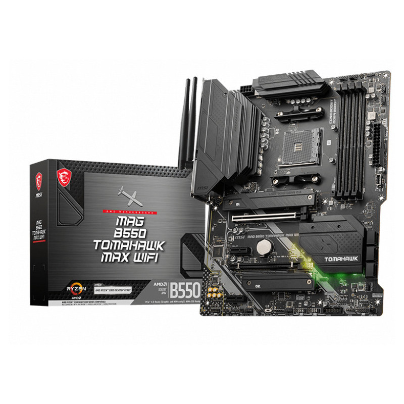 MSI MAG B550 TOMAHAWK MAX WIFI AMD B550 Kanta AM4 ATX