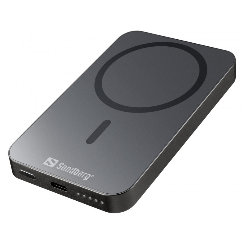 Sandberg Mag Wireless Powerbank 5000 ALU