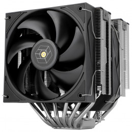 Thermalright Royal knight 120 Suoritin Ilmanjäähdytin 12 cm musta, Hopea