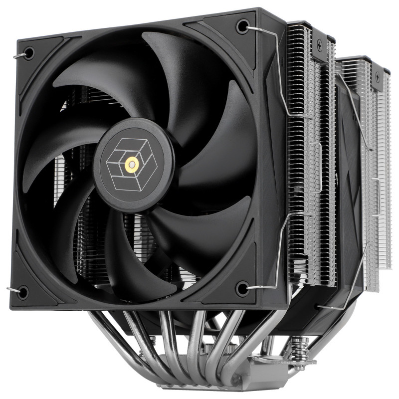 Thermalright Royal knight 120 Suoritin Ilmanjäähdytin 12 cm musta, Hopea