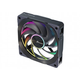 Seasonic MagFlow ARGB Tietokonekotelo Tuuletin 12 cm musta 3 kpl