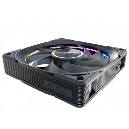 Seasonic MagFlow ARGB Tietokonekotelo Tuuletin 12 cm musta 3 kpl