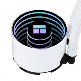 Thermalright Frozen Notte 360 ARGB V2 Suoritin All-in-one-nesteenjäähdytin 12 cm Valkoinen 1 kpl