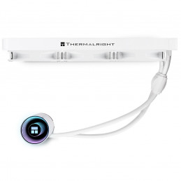 Thermalright Frozen Notte 360 ARGB V2 Suoritin All-in-one-nesteenjäähdytin 12 cm Valkoinen 1 kpl