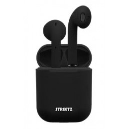 Streetz T100 Kuulokkeet True Wireless Stereo (TWS) In-ear Puhelut Musiikki Bluetooth musta