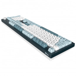 Montech MKey näppäimistö Pelaaminen USB Harmaa, Vaaleansininen, Valkoinen