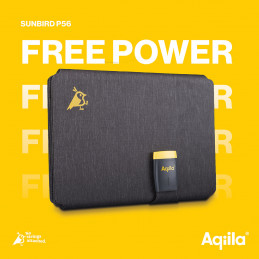 Aqiila Sunbird P56 aurinkopaneeli 56 W Yksikiteinen pii