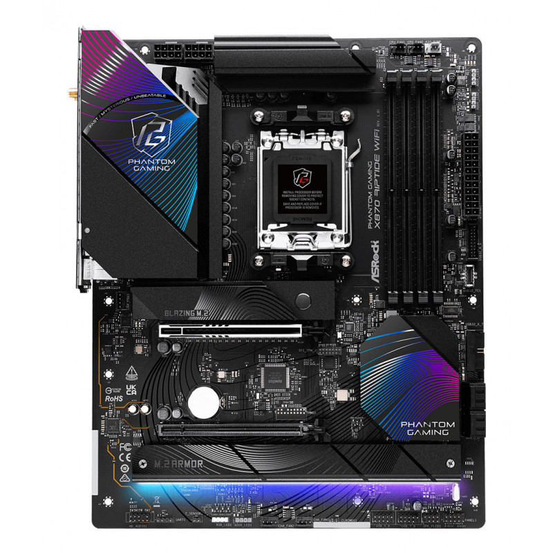 Asrock X870 Riptide WiFi AMD X870 Pistoke AM5 ATX