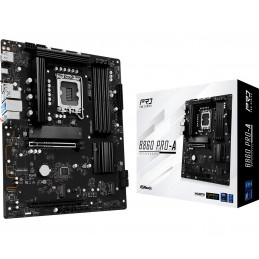 Asrock B860 Pro-A Intel B860 LGA 1851 (Socket V1) ATX