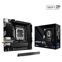 Asrock B860I WiFi Intel B860 LGA 1851 (Socket V1) Mini ITX