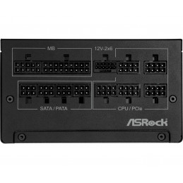 Asrock SL-850G Steel Legend virtalähdeyksikkö 850 W 20+4 pin ATX ATX musta