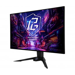 Asrock PGO32UFS tietokoneen litteä näyttö 80 cm (31.5") 3840 x 2160 pikseliä 4K Ultra HD OLED musta