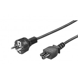 Microconnect PE010818S virtajohto musta 1,8 m CEE7 7 C5 liitin