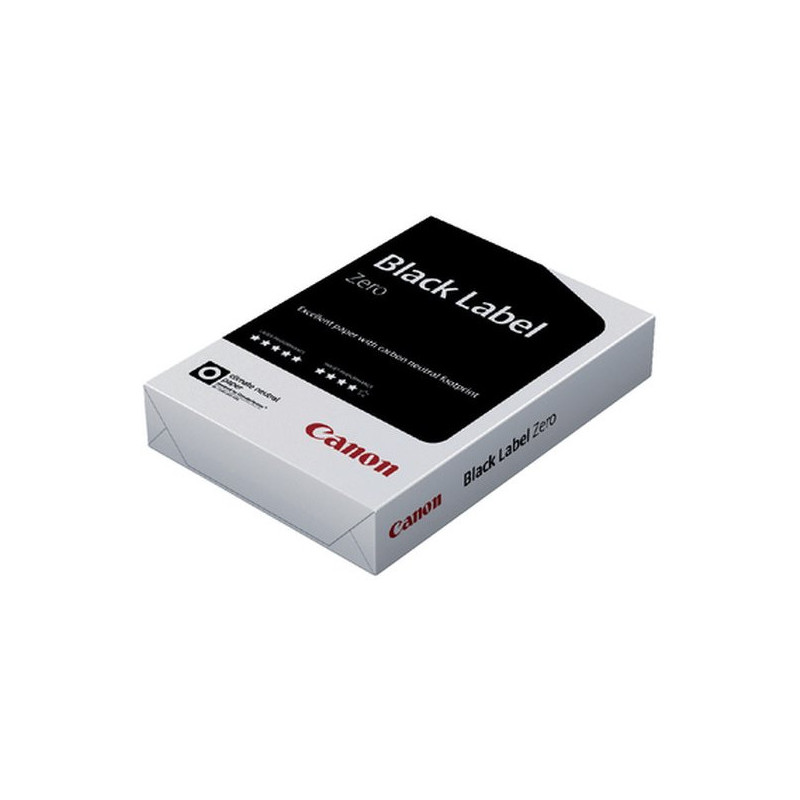 Canon Black Label Zero FSC tulostuspaperi A4 (210x297 mm) 500 arkkia Valkoinen