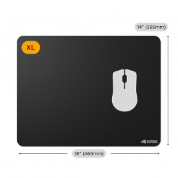 Glorious Gaming GLO-MP2-CLTH-EGL-XL-BLK hiirimatto Pelihiirimatto musta