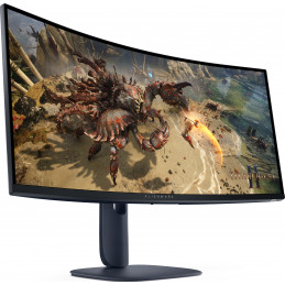 Alienware AW3425DWM tietokoneen litteä näyttö 86,4 cm (34") 3440 x 1440 pikseliä Wide Quad HD LCD musta, Sininen