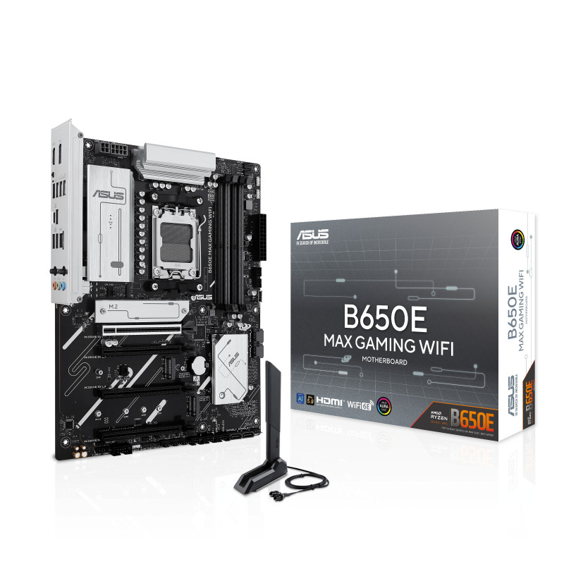 ASUS B650E MAX GAMING WIFI AMD B650 Pistoke AM5 ATX