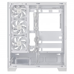 ASUS A31 Plus TG ARGB WHITE Midi Tower Valkoinen