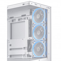 ASUS A31 Plus TG ARGB WHITE Midi Tower Valkoinen