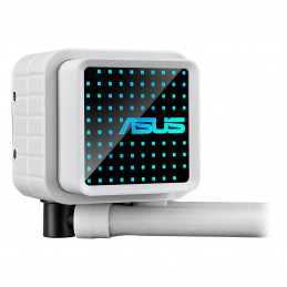 ASUS Prime LC 360 ARGB White Edition Suoritin All-in-one-nesteenjäähdytin 12 cm Valkoinen 1 kpl