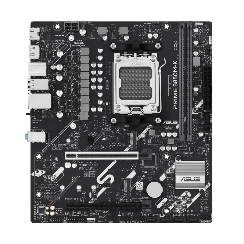 ASUS PRIME B850M-K AMD B850 Pistoke AM5 mikro ATX