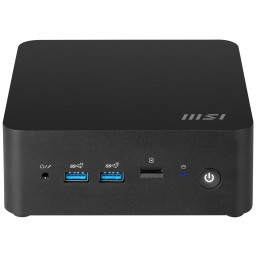 MSI Cubi NUC 13MQG-065BEU 0.84L sized PC musta i7-1365U Intel® SoC