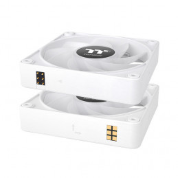 Thermaltake CL-F195-PL14SW-A Tietokoneen jäähdytysjärjestelmä Tietokonekotelo Tuuletin 14 cm Valkoinen 3 kpl