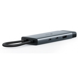 TP-Link UH6120C keskitin USB Type-C Harmaa