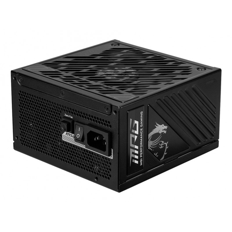 MSI MPG A1250GS PCIE5 virtalähdeyksikkö 1250 W 20+4 pin ATX ATX musta