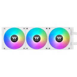 Thermaltake TH420 V2 Ultra EX ARGB Suoritin All-in-one-nesteenjäähdytin 14 cm Valkoinen 1 kpl