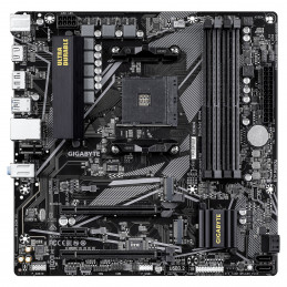 GIGABYTE B550M DS3H R2 emolevy AMD B550 Kanta AM4 mikro ATX