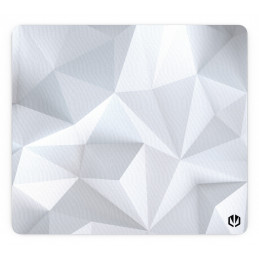 ENDORFY Crystal Onyx White L Pelihiirimatto musta, Valkoinen