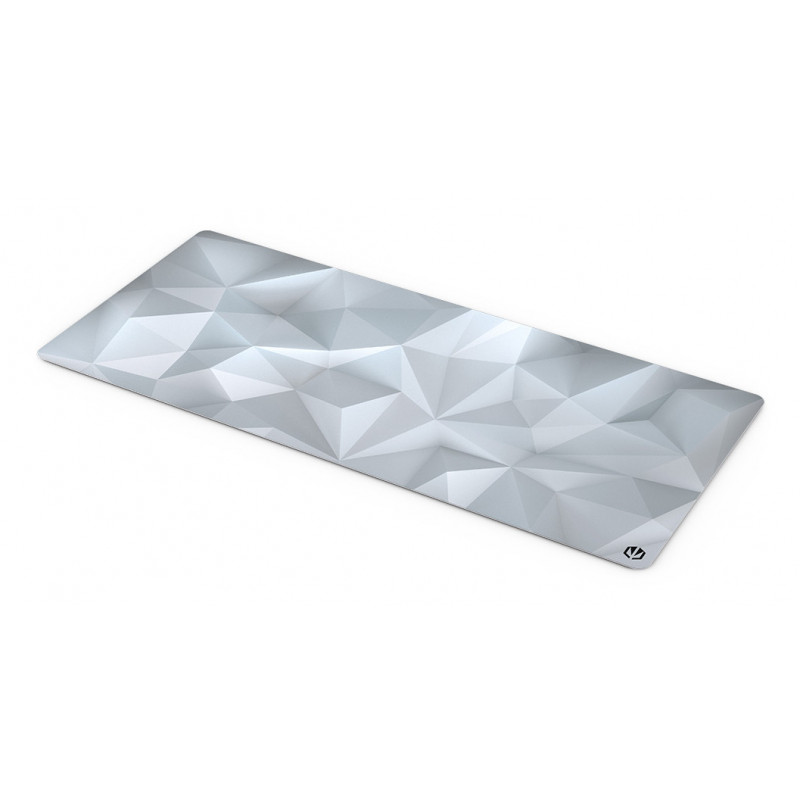 ENDORFY Crystal Onyx White XL Pelihiirimatto musta, Valkoinen