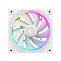 DeepCool FL12 WH Tietokonekotelo Tuuletin 12 cm Valkoinen 1 kpl