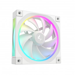 DeepCool FL12 WH Tietokonekotelo Tuuletin 12 cm Valkoinen 1 kpl