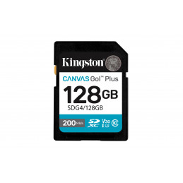 Kingston Technology Canvas Go! Plus 128 GB SDXC UHS-I Luokka 10