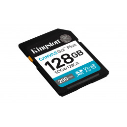 Kingston Technology Canvas Go! Plus 128 GB SDXC UHS-I Luokka 10