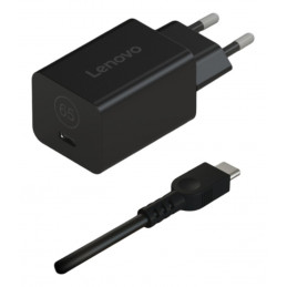 Lenovo 40AWGN65EU virta-adapteri ja vaihtosuuntaaja Sisätila musta