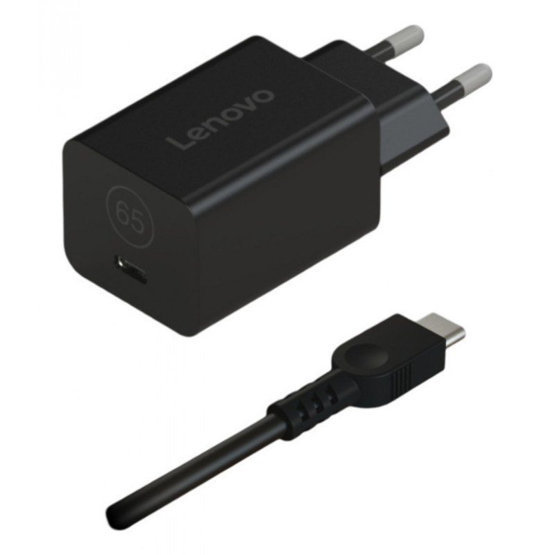 Lenovo 40AWGN65EU virta-adapteri ja vaihtosuuntaaja Sisätila musta