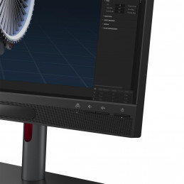 Lenovo ThinkVision 27 3D LED display 68,6 cm (27") 3840 x 2160 pikseliä 4K Ultra HD musta