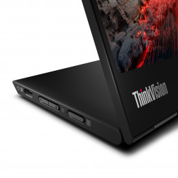 Lenovo ThinkVision M14t LED display 35,6 cm (14") 2240 x 1400 pikseliä 2.2K Kosketusnäyttö musta