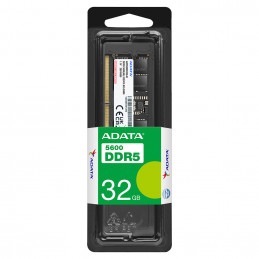 ADATA AD5S560032G-S muistimoduuli 32 GB 1 x 32 GB DDR5 5600 MHz ECC